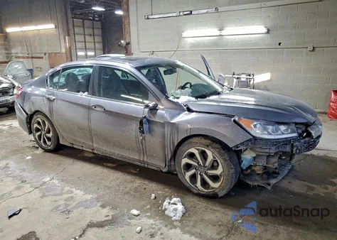 2016 Honda Accord Exl z USA, uszkodzony, nr VIN 1HGCR2F80GA113318